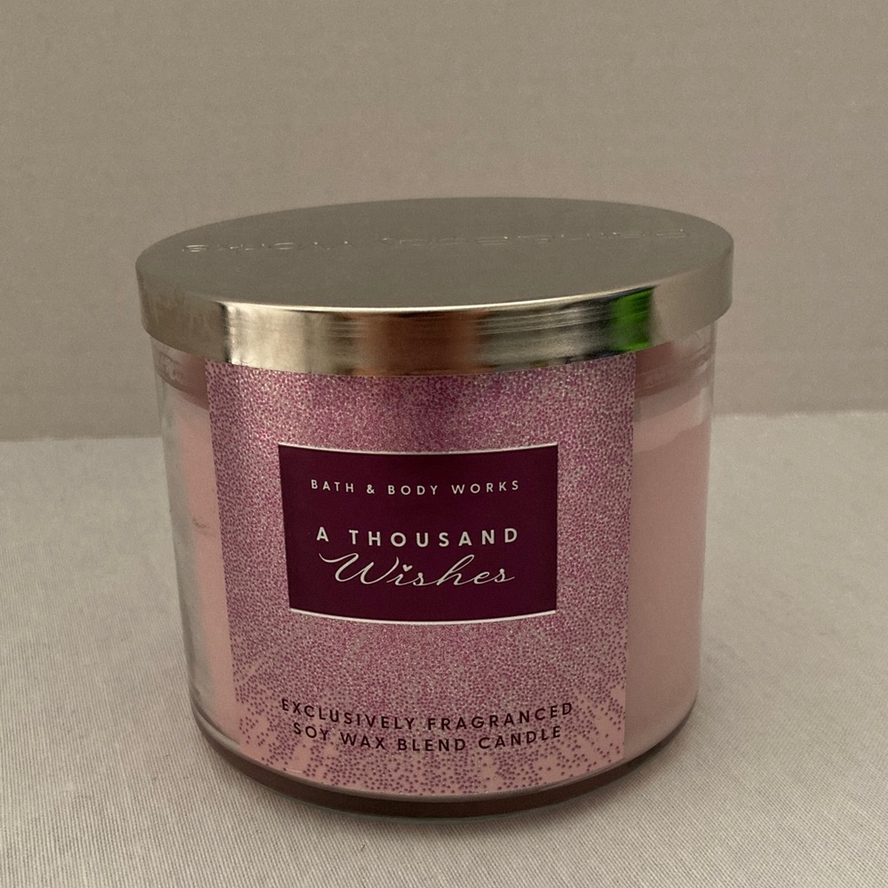 Bath & Body Works A Thousand Wishes 3-Wick Candle